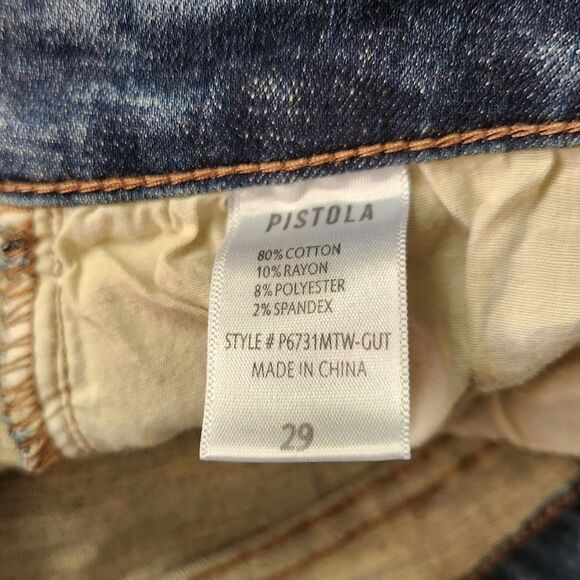 Pistola High Rise Skinny Jeans Size 29 - Picture 4 of 4